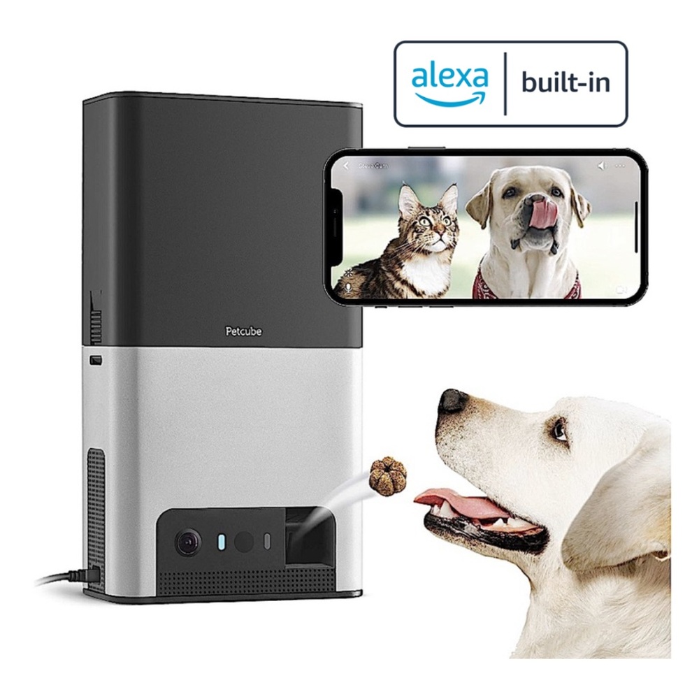 HP 🎉 petcube bites 2 pet camera | treat dispenser | Alexa built-in | 360 view